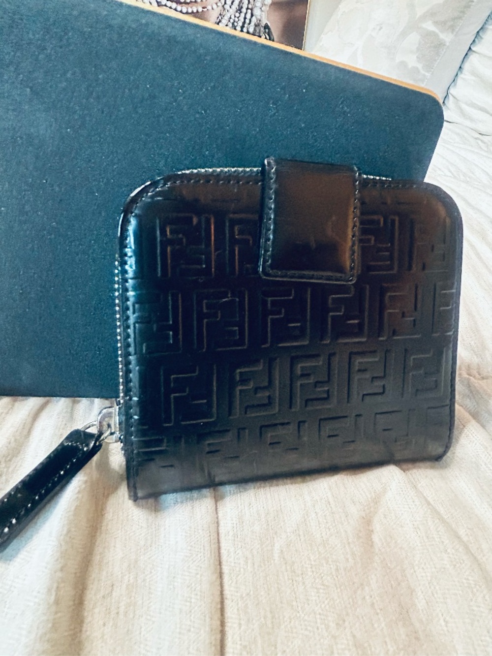 Fendi compact wallet/Card holder